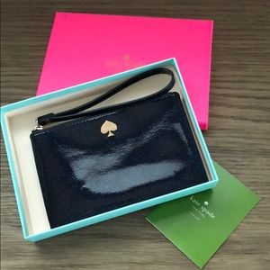 Kate Spade glitter clutch. Fits iPhone!